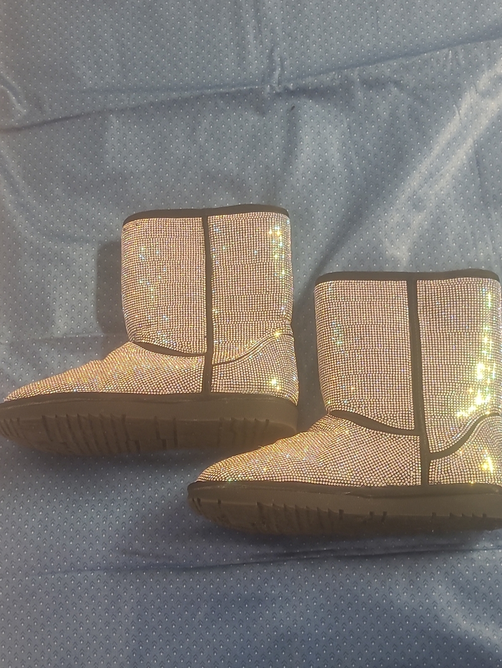 Hot Tomato Chrystal Rhinestone Boots